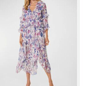 MISA LOS ANGELES - Karina Floral Dress - Amethyst - XL